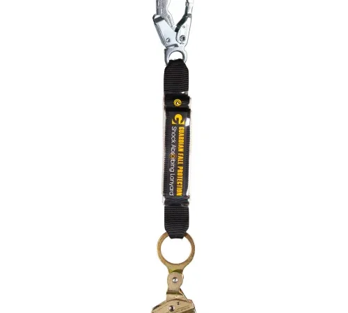 Guardian 01507 GRAB-R 18"L Rope Grab With Shock Pack, 5/8" or 1/2" Thick Rope