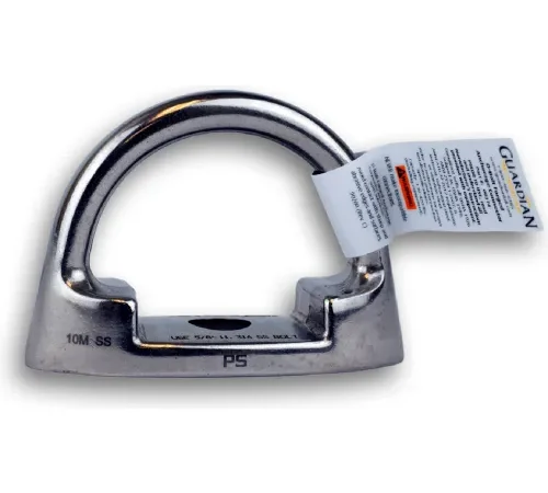 Guardian 5/8" D-Bolt Forged Anchor, Galvanized/Stainless Steel Grade 410, 130-420 lbs. Capacity