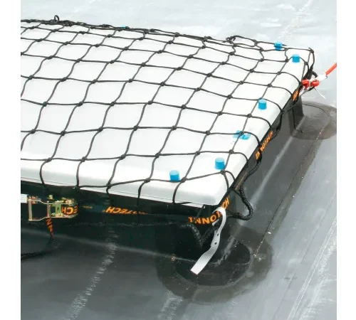 Guardian 9'10'' x 9'10'' Mobile Skylight Protection System, Polyester/Galvanized Steel, Black