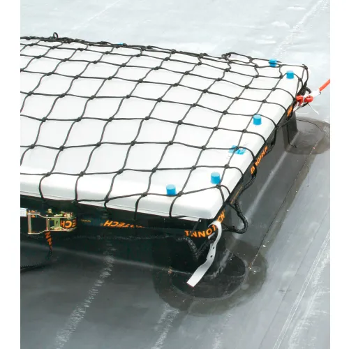 Guardian 9'10'' x 9'10'' Mobile Skylight Protection System, Polyester/Galvanized Steel, Black