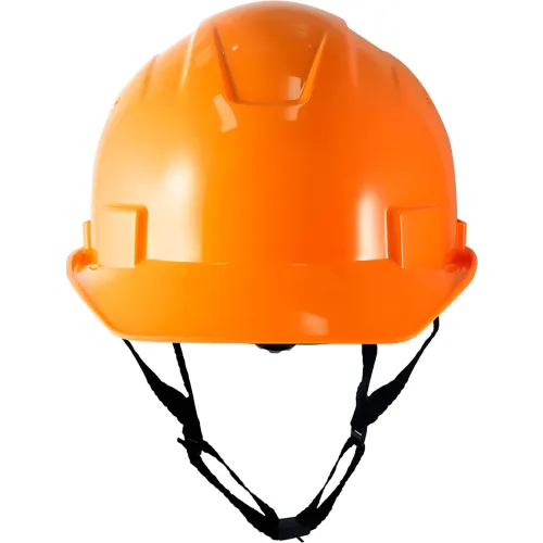 General Electric GH327 Non-Vented Cap Style Hard Hat, 4-Point Adjustable Ratchet Suspension, Orange - Image 2