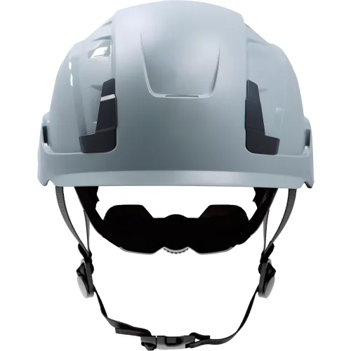 General Electric GH401 Non-Vented Safety Helmet, 4-Point Adjustable Ratchet Suspension, Grey - Image 2