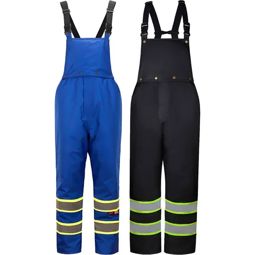 GSS FR Waterproof Flame Resistant Insulated Bib Pant, L/XL, Blue - Image 2