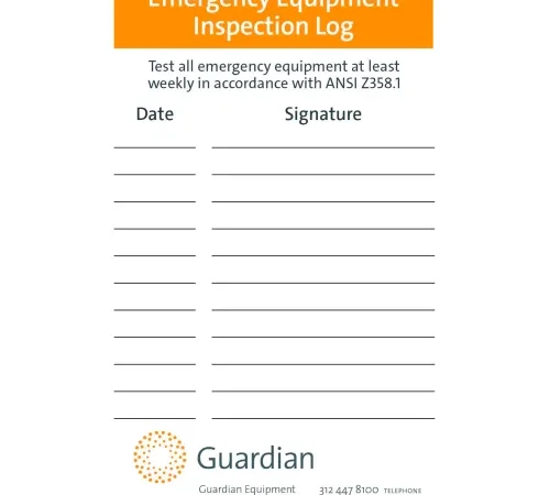 Guardian Equipment 250-060R Inspection Tags, Pack Of 20