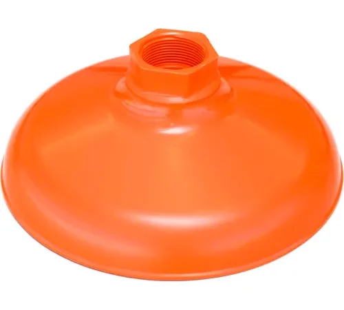 Guardian Equipment ABS Plastic Shower Head, 10, Orange, Replacement