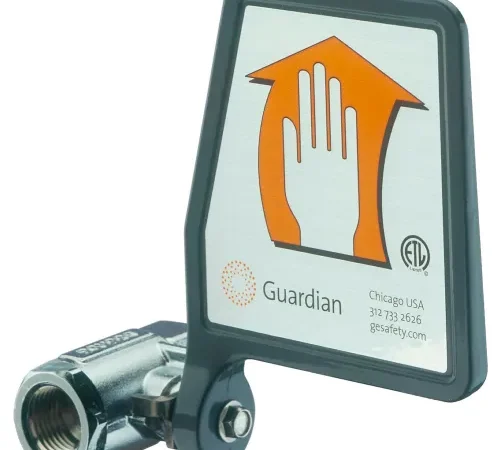 Guardian Equipment AP600-101H IPS Ball Valve, Flag Handle, Horizontal Mount, 1/2, Replacement