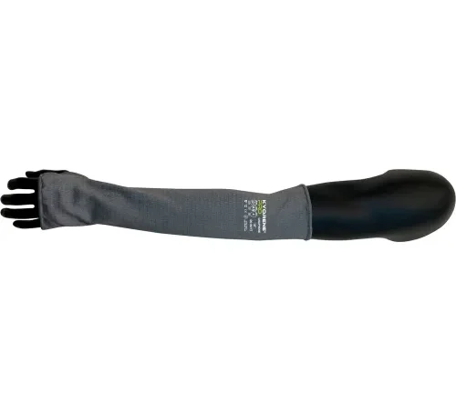 Kyorene Pro® Cut Resistant Sleeve with Thumb Hole, ANSI A6, 18"L, Gray