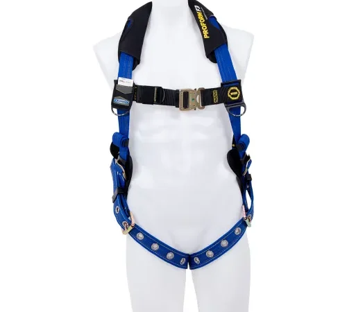 Werner® ProForm" F3 Standard Fall Protection Harness w/ Tongue Buckle Legs, Back D Ring, S