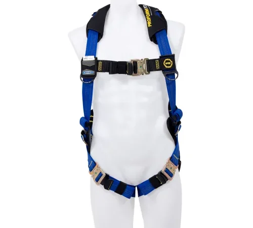 Werner® ProForm" F3 Standard Fall Protection Harness w/ Quick Connect Leg, Back D Ring, S