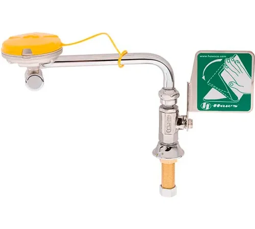 Haws® AXION® MSR, 7612, Swing-Away Eyewash Designed To Be Mounted On Right Side Of Sink