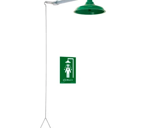 Haws®, 8122HWC, Barrier-Free Horizontal Supply Drench Shower AXION® MSR, ABS Plastic Head