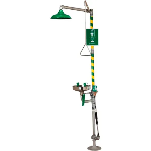 Haws® AXION® MSR, 8300.158, Combo Shower and Soft-Flo Eyewash Freeze Protection Valve