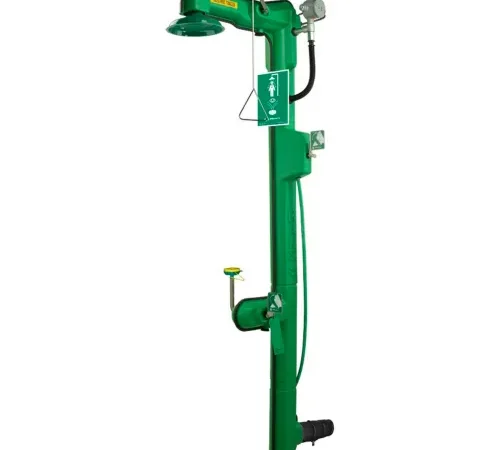 Haws® AXION® MSR, 8317CTFP, 120 VAC Freeze-Resistant Combo Shower and Eye Wash Station
