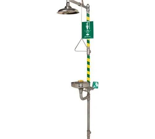 Haws® AXION® MSR, 8330, Combo Corrosion Resistant Shower and Eye/Face Wash, SS