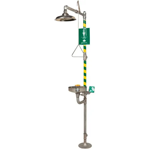 Haws® AXION® MSR, 8330, Combo Corrosion Resistant Shower and Eye/Face Wash, SS