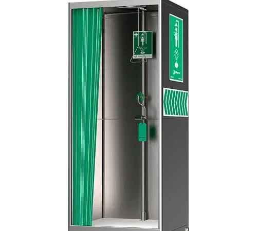 Haws® AXION® MSR Combination Shower & Eye/Face Wash Station