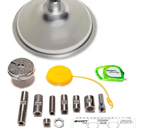 Haws® AXION Advantage®, AX14S, Eye/Face Wash and Shower System, Stainless Steel