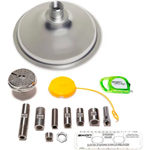 Haws® AXION Advantage®, AX14S, Eye/Face Wash and Shower System, Stainless Steel