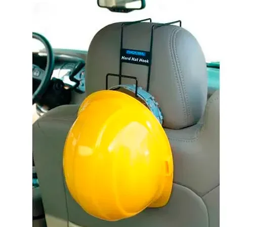 Horizon Mfg. Over The Seat Hard Hat Rack, 5002, 3"L X 7-3/4"W X 6"H