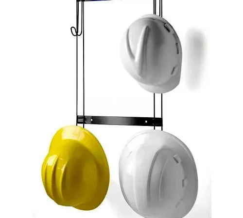Horizon Mfg. Hard Hat and Coat Rack, 5004, 14-1/4"L X 2"W X 23"H