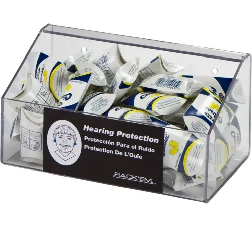 Horizon Mfg. 60 Pair Ear Plug Dispenser, Holds 10 Pair Safety Glasses, 5138-W