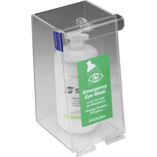 Horizon Mfg. Single Bottle Eyewash Station, 5181, 5-1/2"L X 5"W X 10"H
