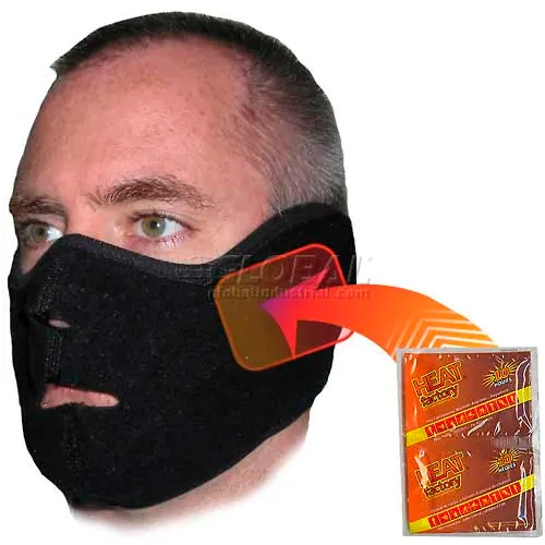 Heat Factory Heated Face Mask Black, 1780-BK - Pkg Qty 12
