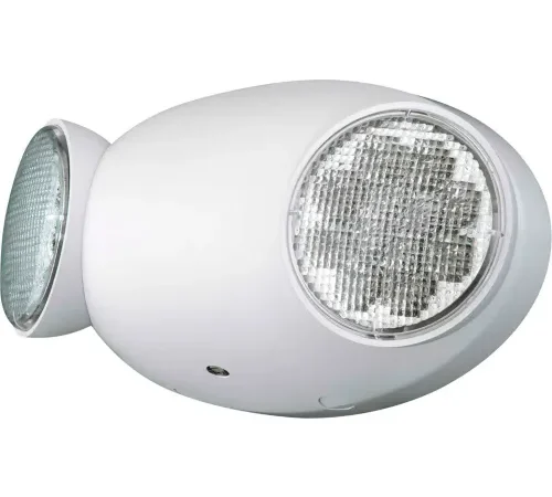 Hubbell CU2RC LED White Emergency Unit w/ Adjustable Heads, Remote Capability