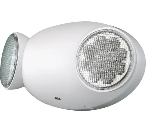 Compass LED Emergency Light, Dual-Head, Self-Diagnostic