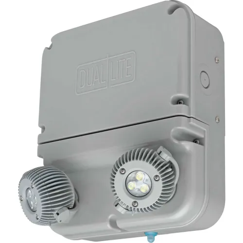 Hubbell DYN6 Dynamo Industrial LED Emergency Unit, Wet Rated, 3W LED Lamps