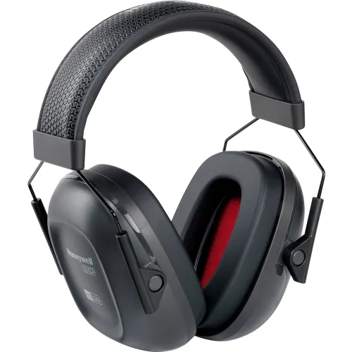 Honeywell VeriShield™ 1035100-VS 100 Passive Earmuffs, Over The Head, Black, NRR 24