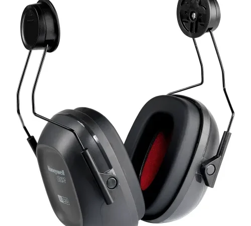 Honeywell Verishield™ Hard Hat Mounted Ear Muff, 24 dB, Black