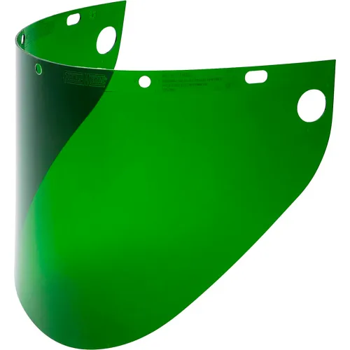 Honeywell® Faceshield Visor, Uncoated, Propionate, Dark Green