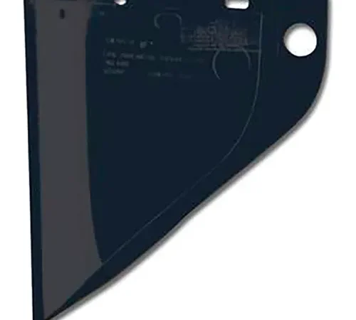Honeywell Fibre-Metal® Green Shade 5 Propionate Ext. View Faceshield, 9-3/4" X 19" X .06"T