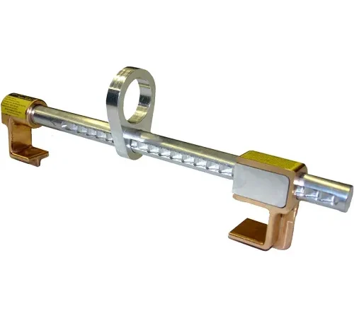 Miller® Shadow Adjustable Beam Anchor, Aluminum/Bronze, Fits 3"-14" Flange, 8816-14/
