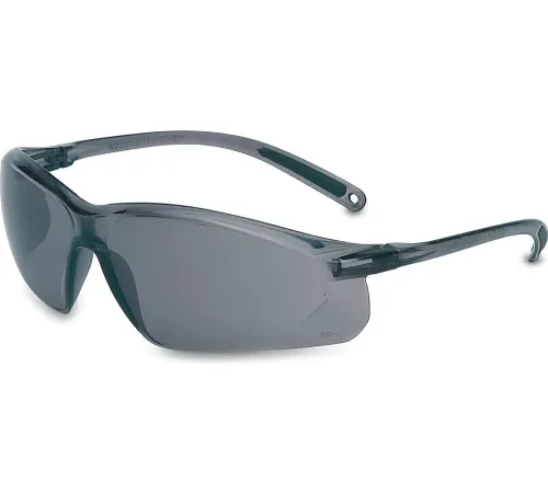 Honeywell Uvex" A700 Half Frame Outdoor Safety Glasses, Anti-Scratch, Gray Lens & Frame