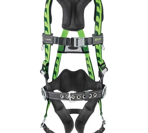 Miller® AirCore" Harness With Steel Hardware Quick-Connect Buckle Universal AC-QC-BDP/UGN