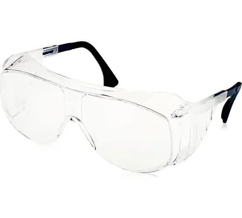 Honeywell Uvex Ultra-Spec® 2001 OTG Safety Glasses with Anti-Fog Coating, Clear Lens & Frame