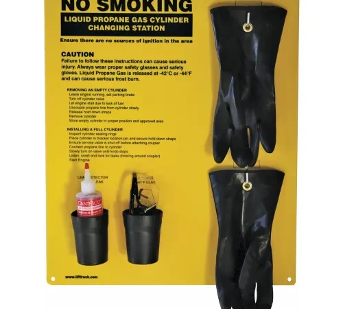 Ideal Warehouse Forklift Propane Cylinder PPE Handling Kit