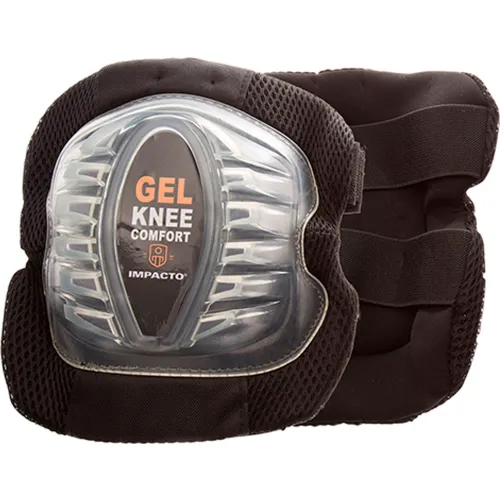 Impacto 864-00 Knee Pad Gel Comfort All Terrain Short Style, Copolymer Raised Cover, Gel Support