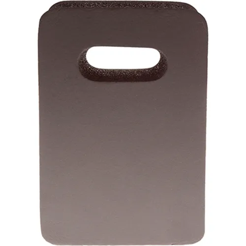 Impacto Kneeling Mat, Single Knee Mini Kneeler, 4" X 6" X 1", Closed-Cell Waterproof Foam W/ Handle