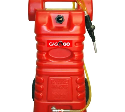 Gas & Go Polyethylene 25-Gallon Fuel Cart Caddy - UN/DOT and Transport Canada Approved, GG-25PFC