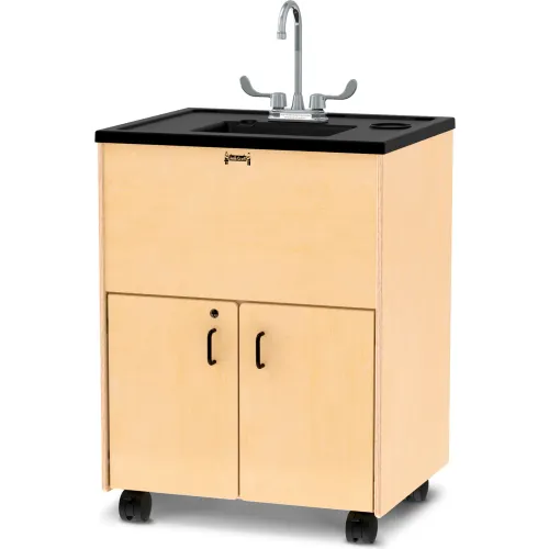 Jonti-Craft® Clean Hands Helper Portable Sink - 38" Counter - Plastic Sink - without Heater
