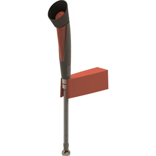 Hughes® Handheld Drench Hose w/ Squeeze Handle, Wall Mount, 1" Line Nozzle, 2.1 GPM