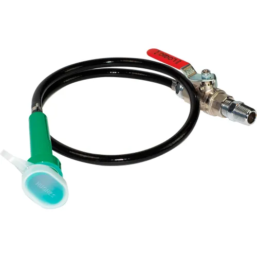 Hughes® Handheld Drench Hose For Keg-Mounted Eye Wash, (1) In-Line Nozzle