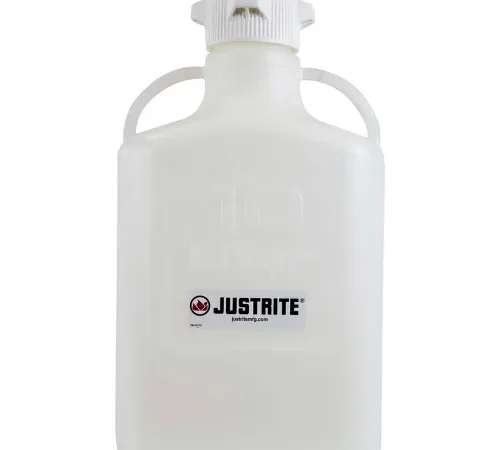 Justrite 12909 Carboy, HDPE, 10-Liter