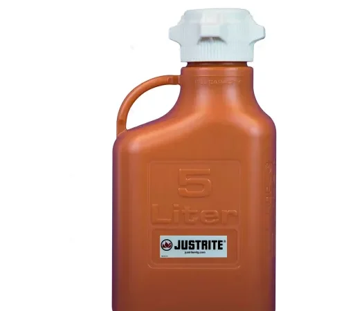 Justrite 12920 Carboy, HDPE, 5-Liter