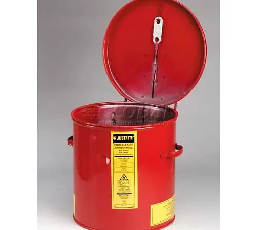 Justrite Dip Tank, 2-Gallon, Red, 27602