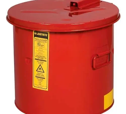 Justrite Dip Tank, 3-1/2-Gallon, Red, 27603