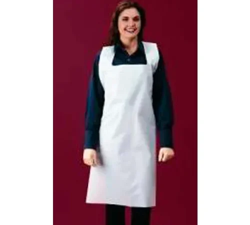 1 Mil Polyethylene Apron, White, 28" x 46", 100/Bag, 10 Bags/Case
